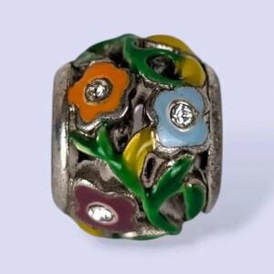 (2/$20) 14mm Brighton Flower Child Bead Charm